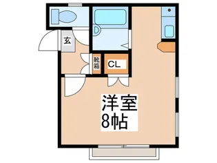 ハイツフィールド【1階】の間取り