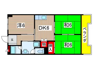 第2全並ビル【2階】の間取り