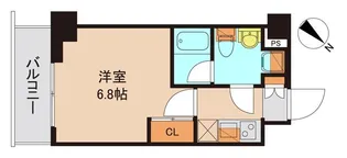 BPRレジデンス南行徳【4階】の間取り