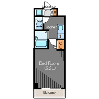 ガーラ大井町ゼームス坂上【3階】の間取り