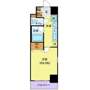 埼玉県さいたま市大宮区宮町5【マンション】の間取り