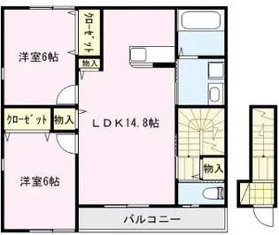 CLAN・K【2階】の間取り