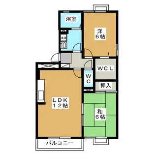 サクセス岩崎台 C棟【1階】の間取り