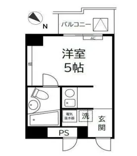 ライオンズマンション平沼第2【4階】の間取り