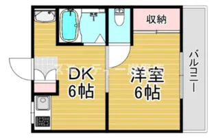 ヴィラナリー玉出【3階】の間取り