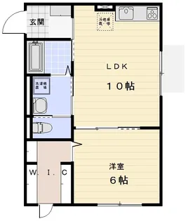 マロン【1階】の間取り