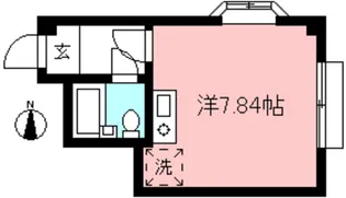 ラディッシュ桜丘【1階】の間取り