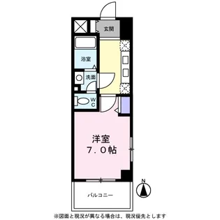 エスパシオAHY【2階】の間取り