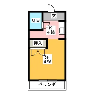 レジデンス犬山【3階】の間取り