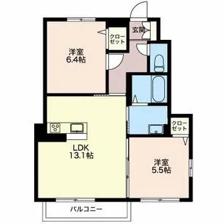 セント フィールドの間取り