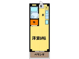 桜マンション【2階】の間取り