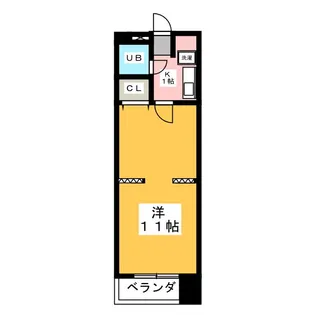 トゥアベルティ【6階】の間取り