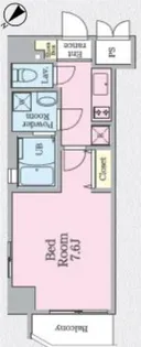 アークヒルズ横浜英町【6階】の間取り