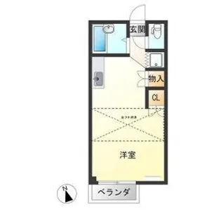 メッツサンヒル【1階】の間取り