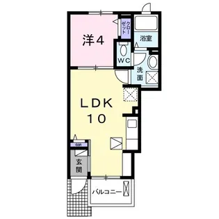 リュミエール【1階】の間取り