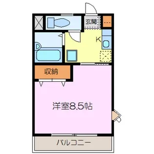 フォーリスト【1階】の間取り