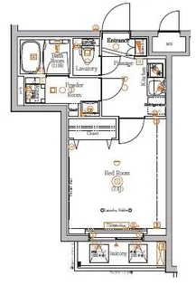 GRAN PASEO高井戸【2階】の間取り