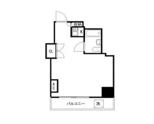 ビューハイム三ノ輪【3階】の間取り