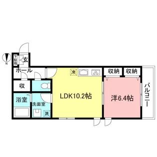 Corpo Garden I【1階】の間取り