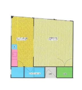 杉林ビル【2階】の間取り
