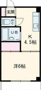 サンライト宮田【3階】の間取り