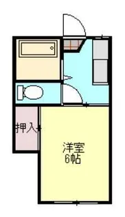 コーポ桂【2階】の間取り