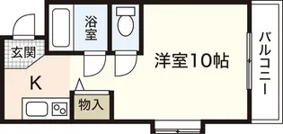 フラワービル【5階】の間取り