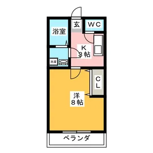 駅PartII【3階】の間取り