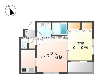 クローバー【1階】の間取り