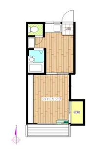 ベルメゾン【1階】の間取り