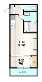 テキーラウルフ【1階】の間取り