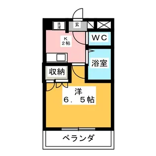 STUDIO SHIROGANE【3階】の間取り