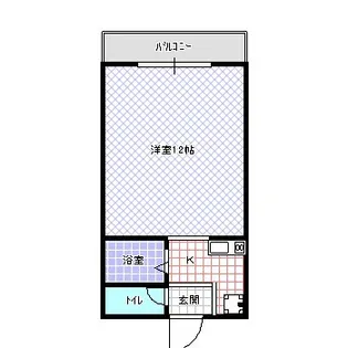 ミカタ荘【3階】の間取り