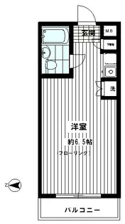 マートルコート尾山台II【1階】の間取り
