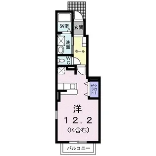 COSMO LORD【1階】の間取り