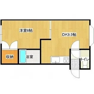 ハイツビューライフ3【2階】の間取り