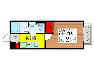 NK Heim【2階】の間取り
