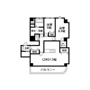 ランディング・モジュール【4階】の間取り