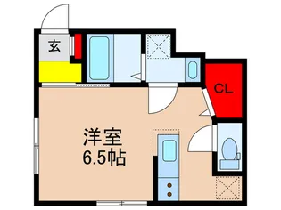 リス ブラン東新宿【2階】の間取り