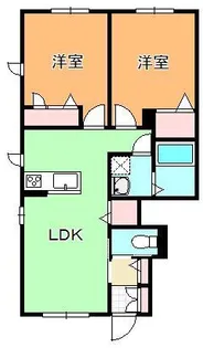 フィオーレII(ShaMaison)A【1階】の間取り