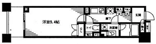 レジディア日本橋馬喰町【3階】の間取り