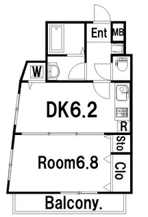エル・ファーロ金屋町【3階】の間取り