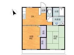 Casa Oliva【2階】の間取り