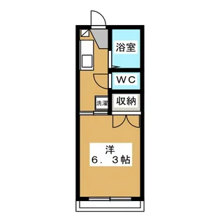 BMTハイツB【2階】の間取り