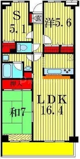 グレース柴又【2階】の間取り