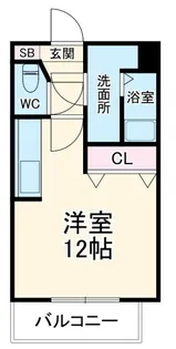 フラワーヒルズ【1階】の間取り
