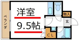 津吹ビル【2階】の間取り