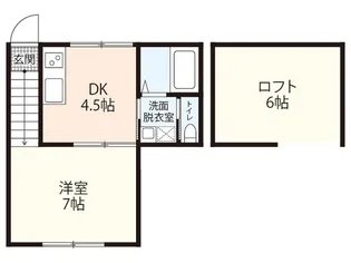 casacozy吉見園【2階】の間取り