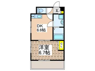 グランレジ上大岡【3階】の間取り