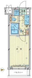 ルーブル大森七番館【3階】の間取り